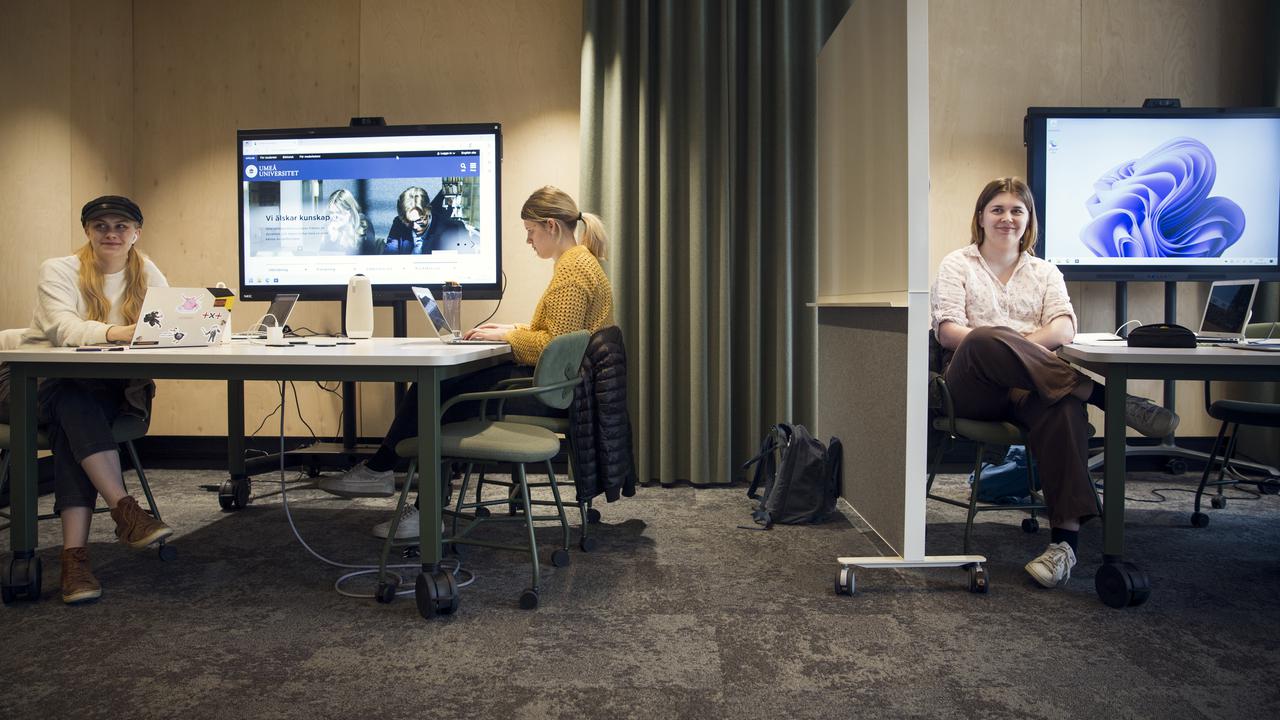 Studenter i Learning Lab