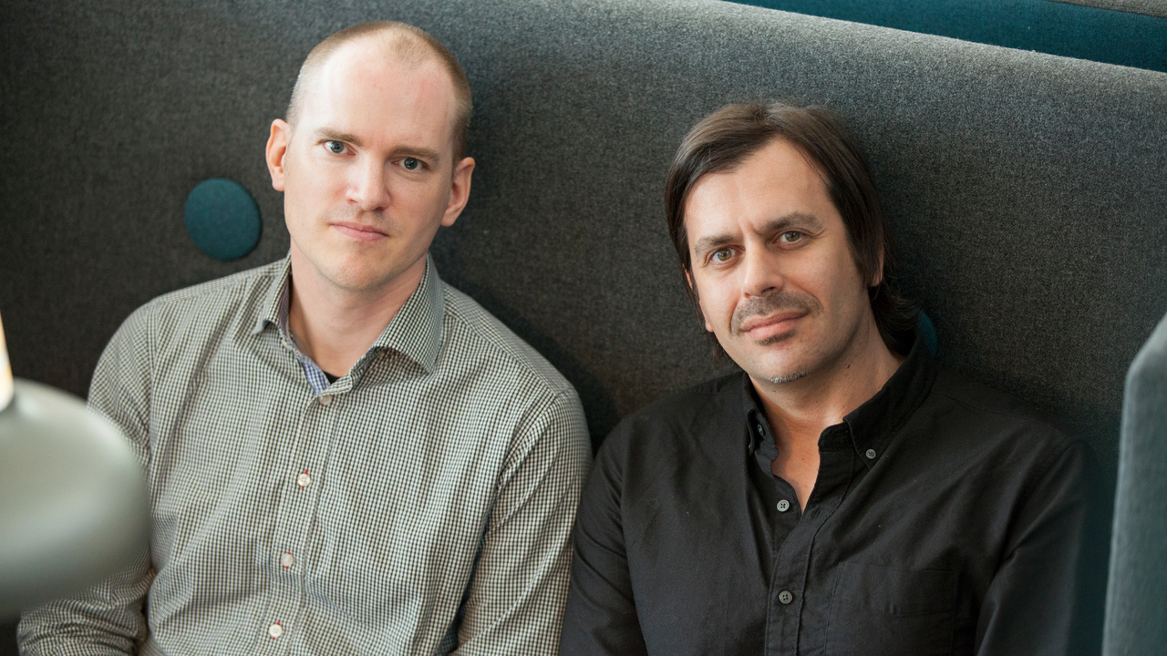 Henrik Åström Elmersjö och Paul Zanazanian.