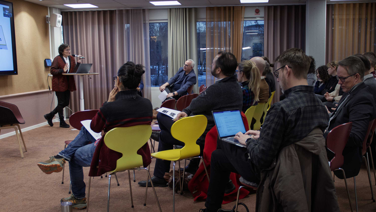 Föreläsning på workshop om Regional AI-strategi