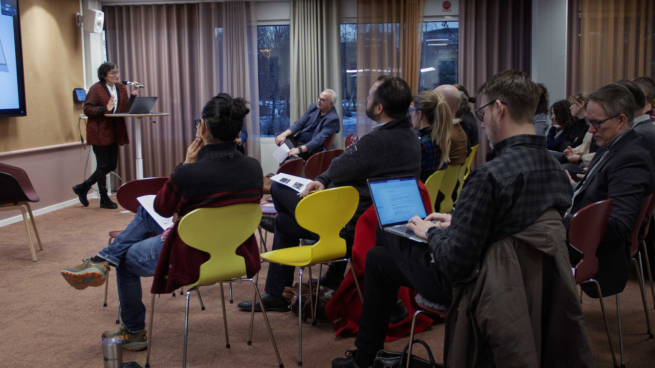 Föreläsning på workshop om Regional AI-strategi