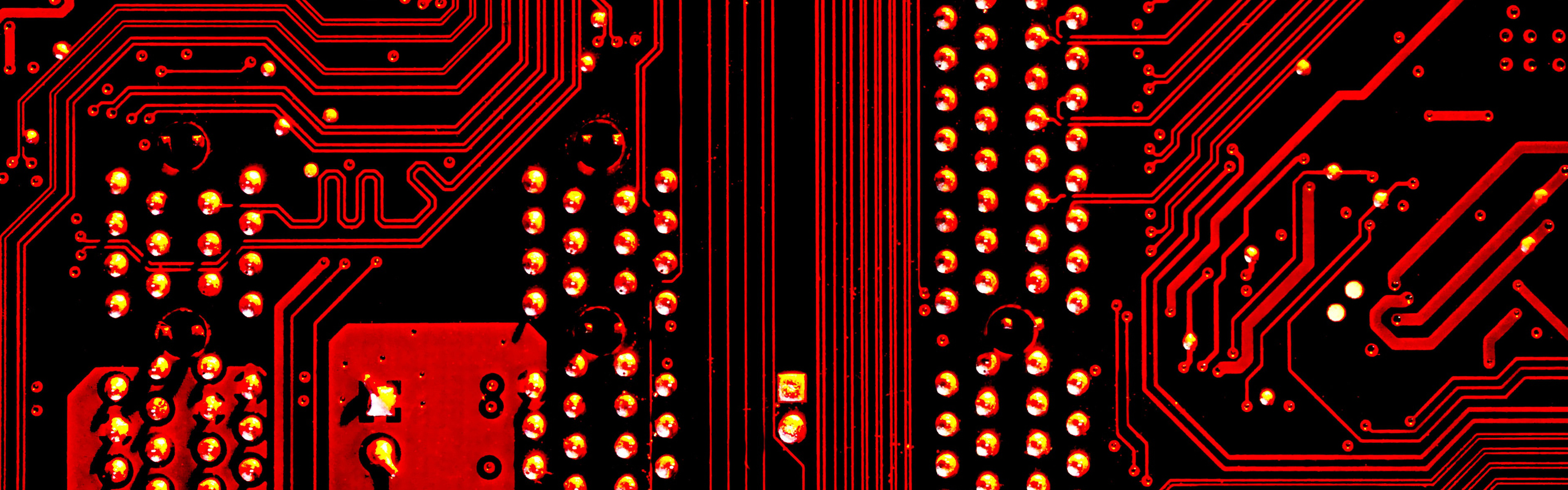 Abstrakt illustration från dators inre.