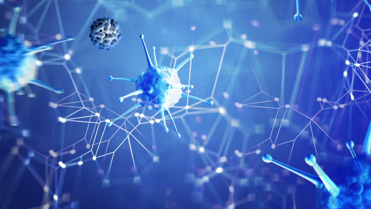 Adobe Stock image microbiology background