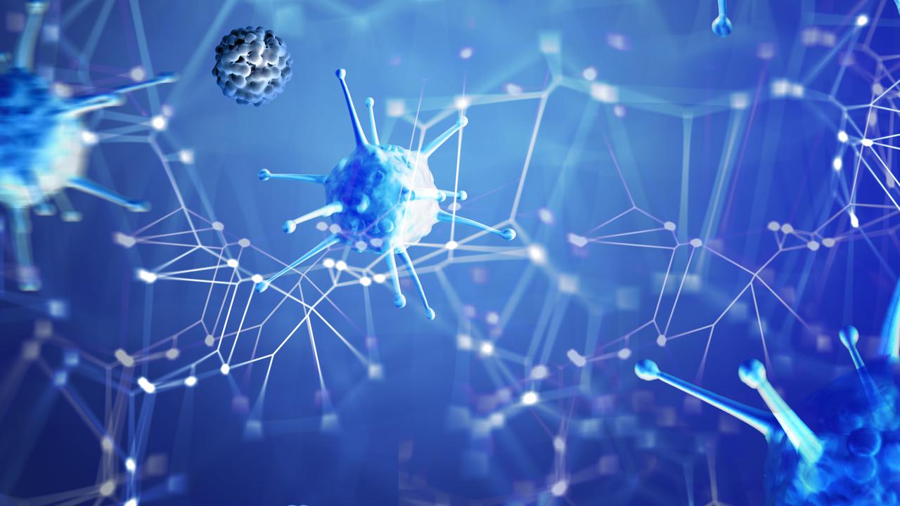 Adobe Stock image microbiology background