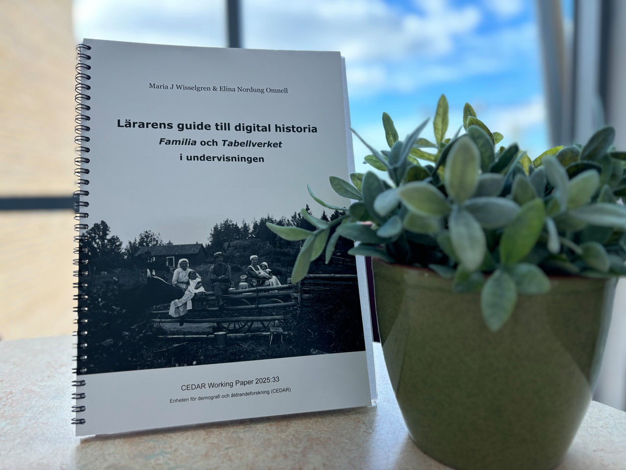 lärarhandledningen på ett bord