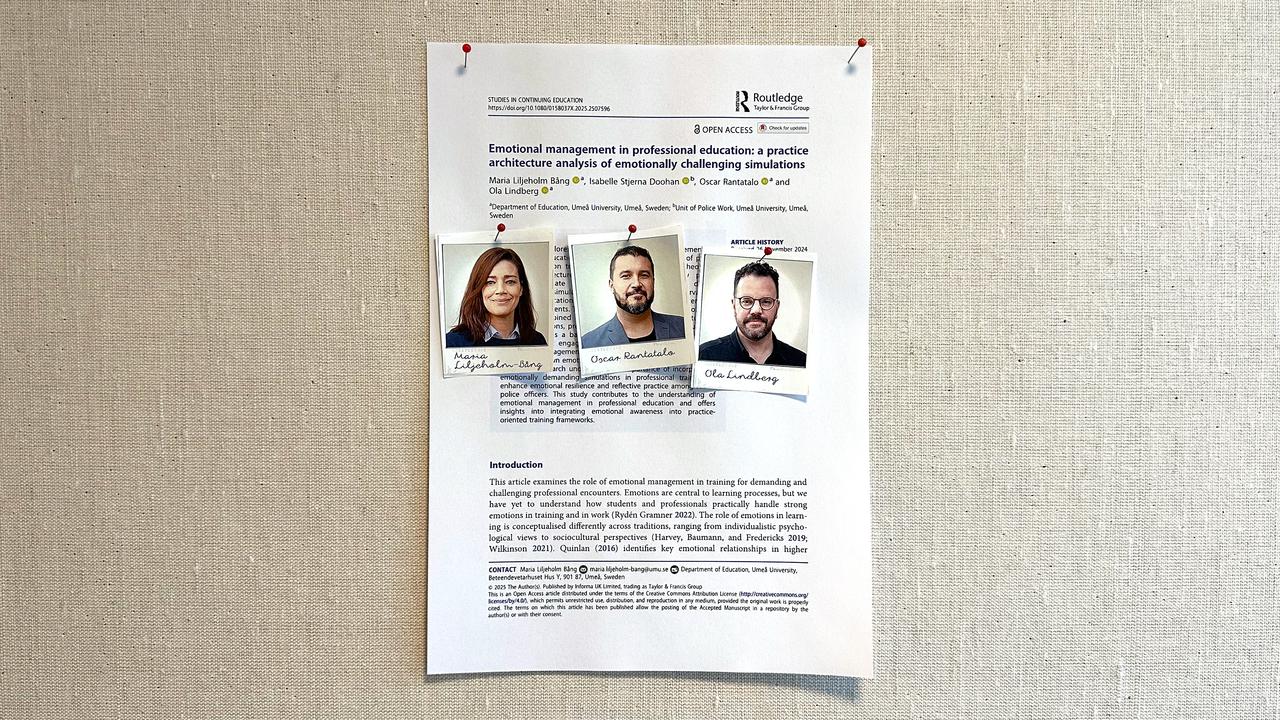 Publikation på anslagstavla