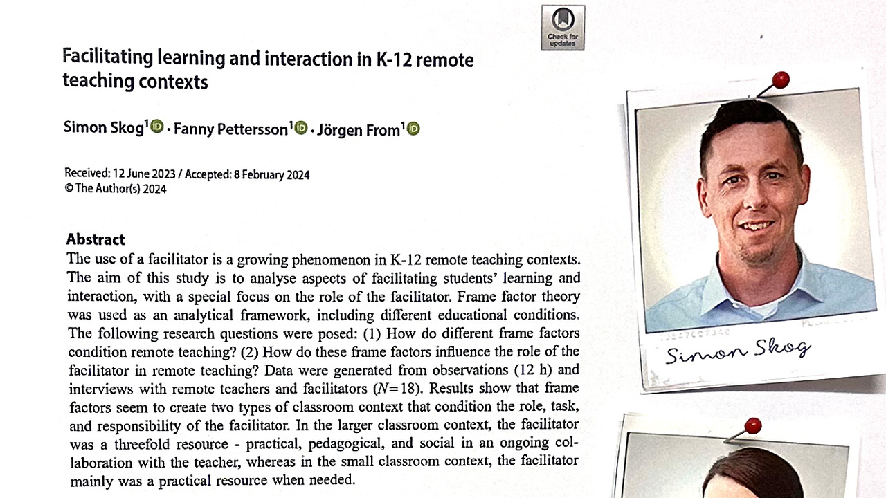 Publikation i tidskrift