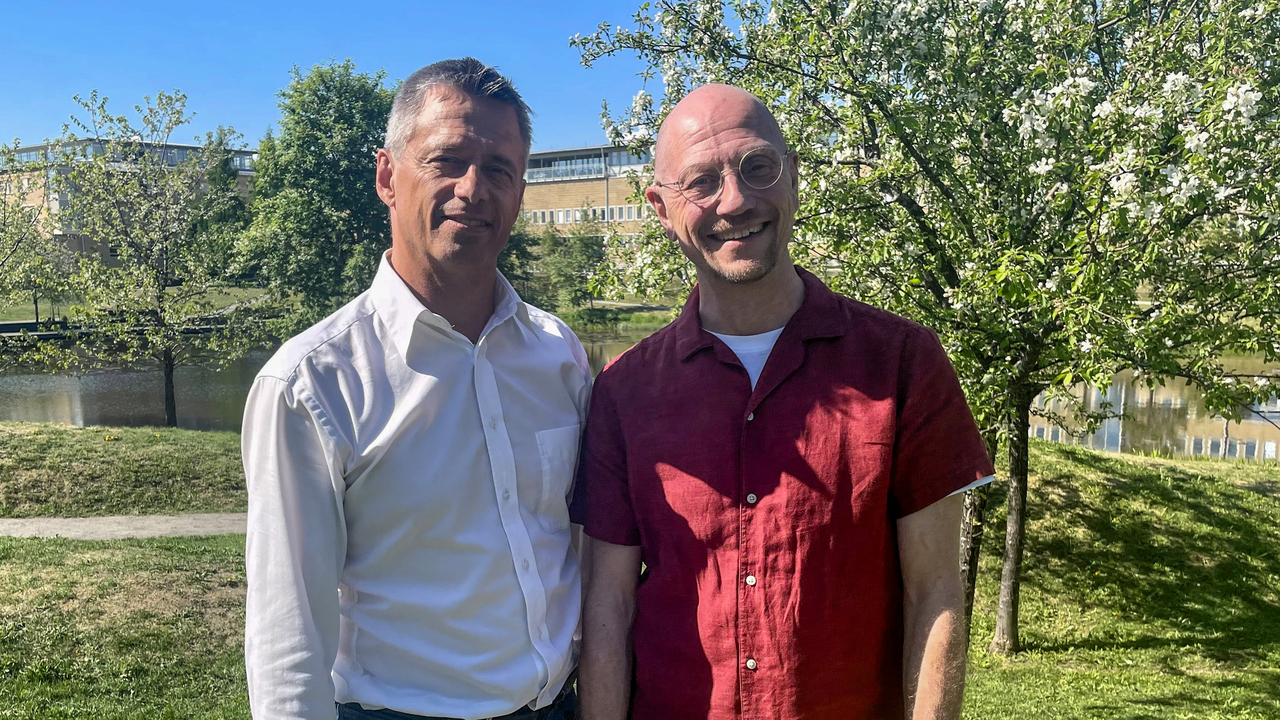 Peter Jacobsson, Umeå Biotech Incubator and Mats Falck, Support Office for Life Science & Health