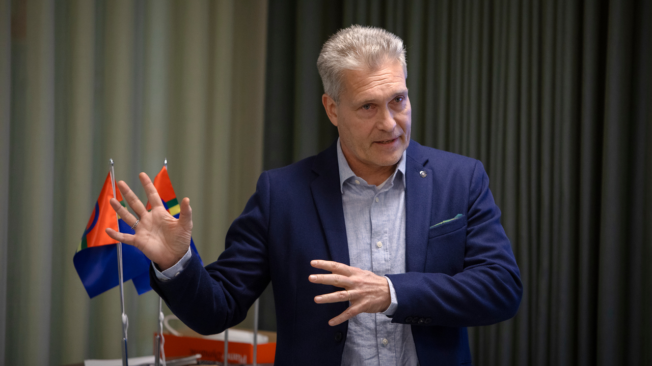 Forskare vid Arcum och USA:s Ambassadör