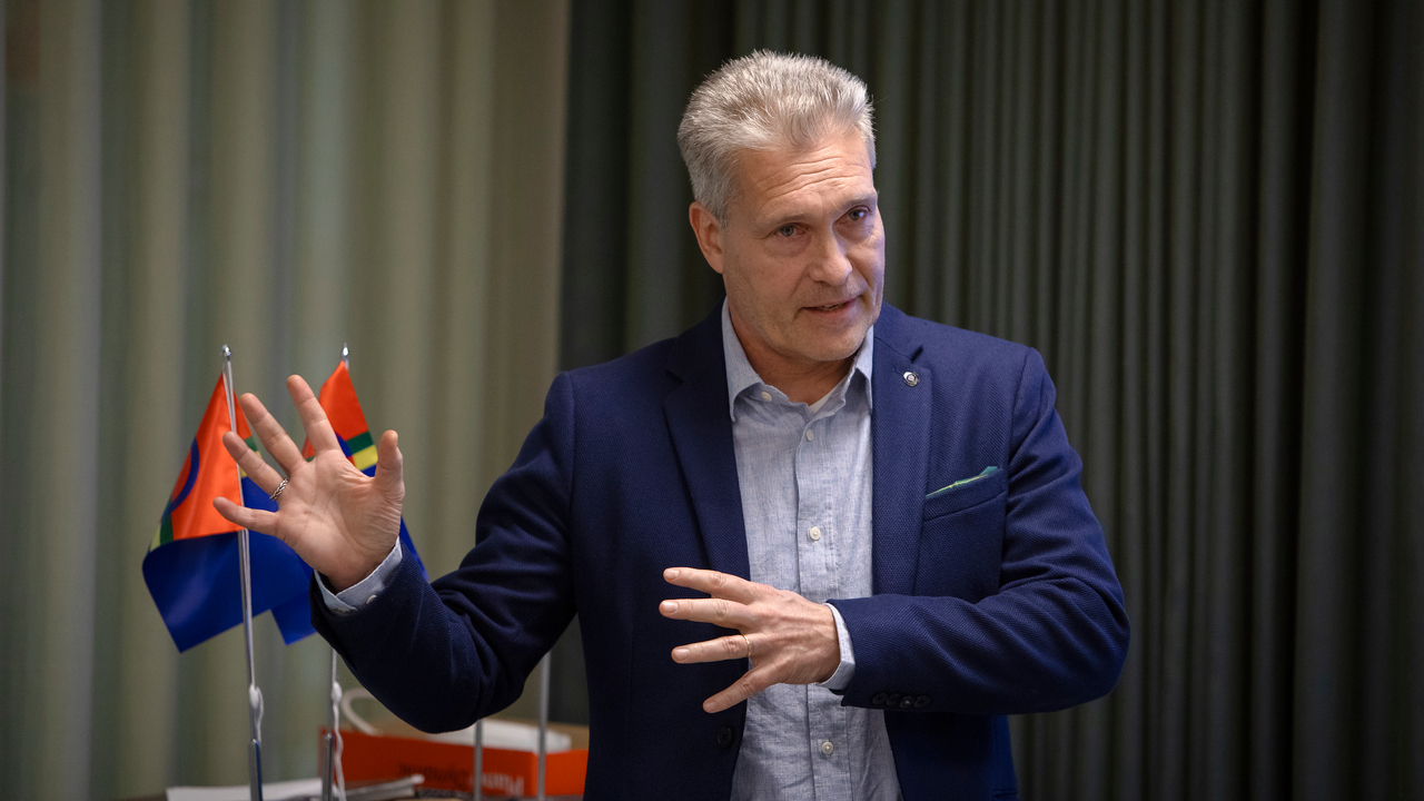 Forskare vid Arcum och USA:s Ambassadör