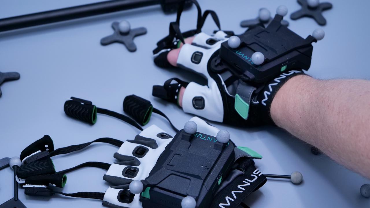 Utrustning för Motion Capture.