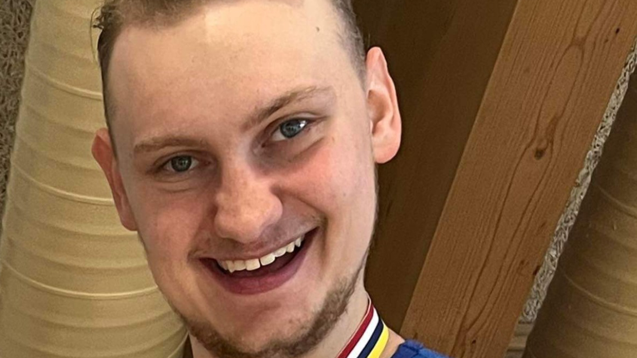 Filip de Rooy, elitidrottsstudent vid Umeå universitet