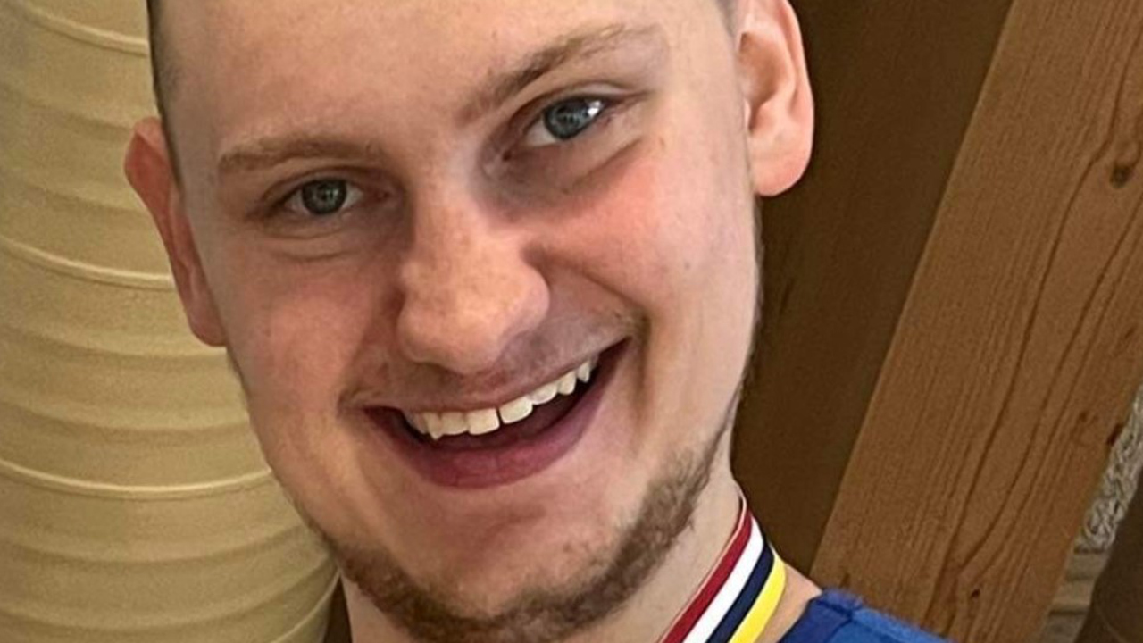 Filip de Rooy, elitidrottsstudent vid Umeå universitet