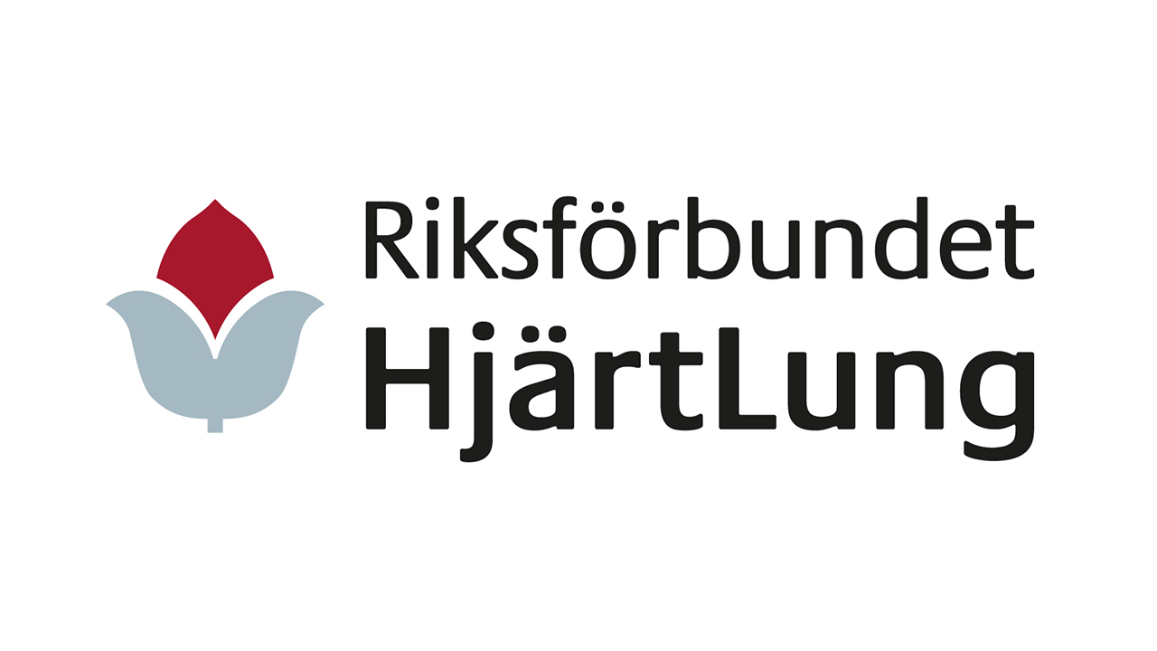 Länk till webbplats för finansiären Riksförbundet HjärtLung