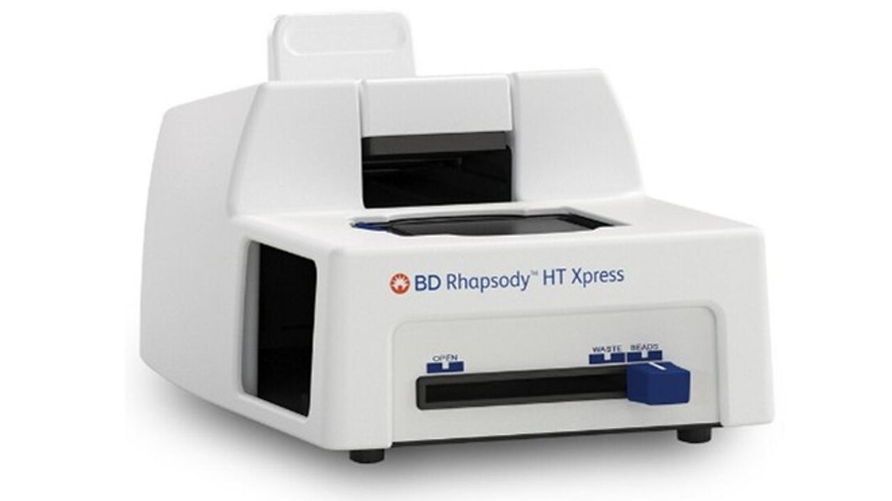 Ett instrument som används för encellig analys.
