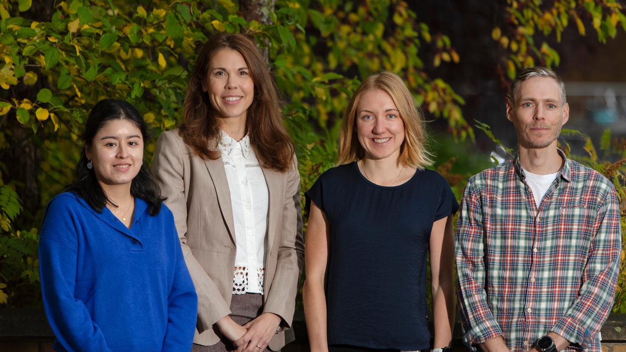 Alicia Garcia, Elin Chorell, Tova Eurén och Mikael Flockhart