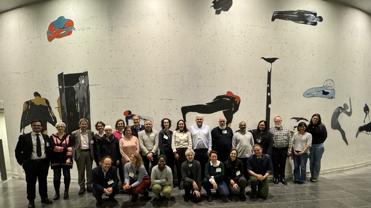 Gruppbild på deltagare i symposiet.