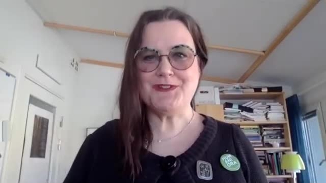 Film: Utbildningsledare Ann-Catrine Eriksson berättar om humanistiska kompetenser i samband med Öppet hus  4 mars 2021
