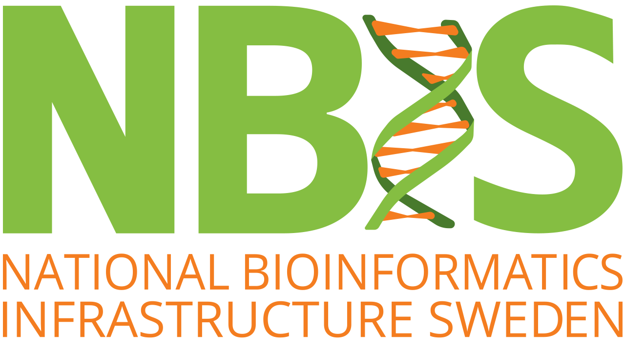 Logotyp NBIS (National Bioinformatics Infrastructure Sweden)