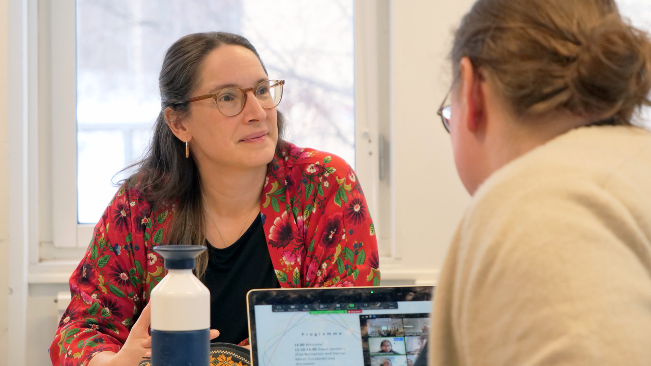 Elsa Reimerson och Paulette van der Voet
