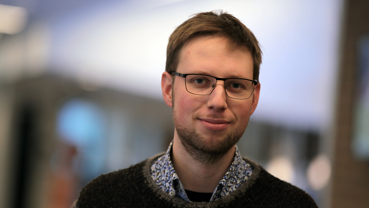 Porträttbild på Lieuwe Jan Hettema