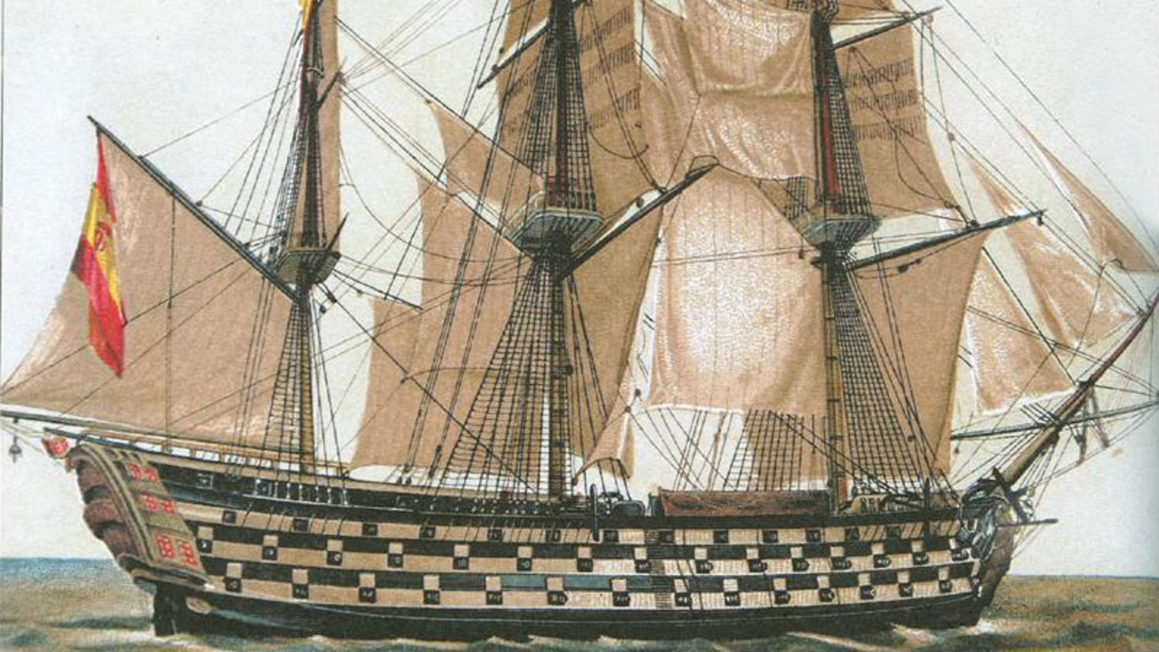 spansk slagskepp