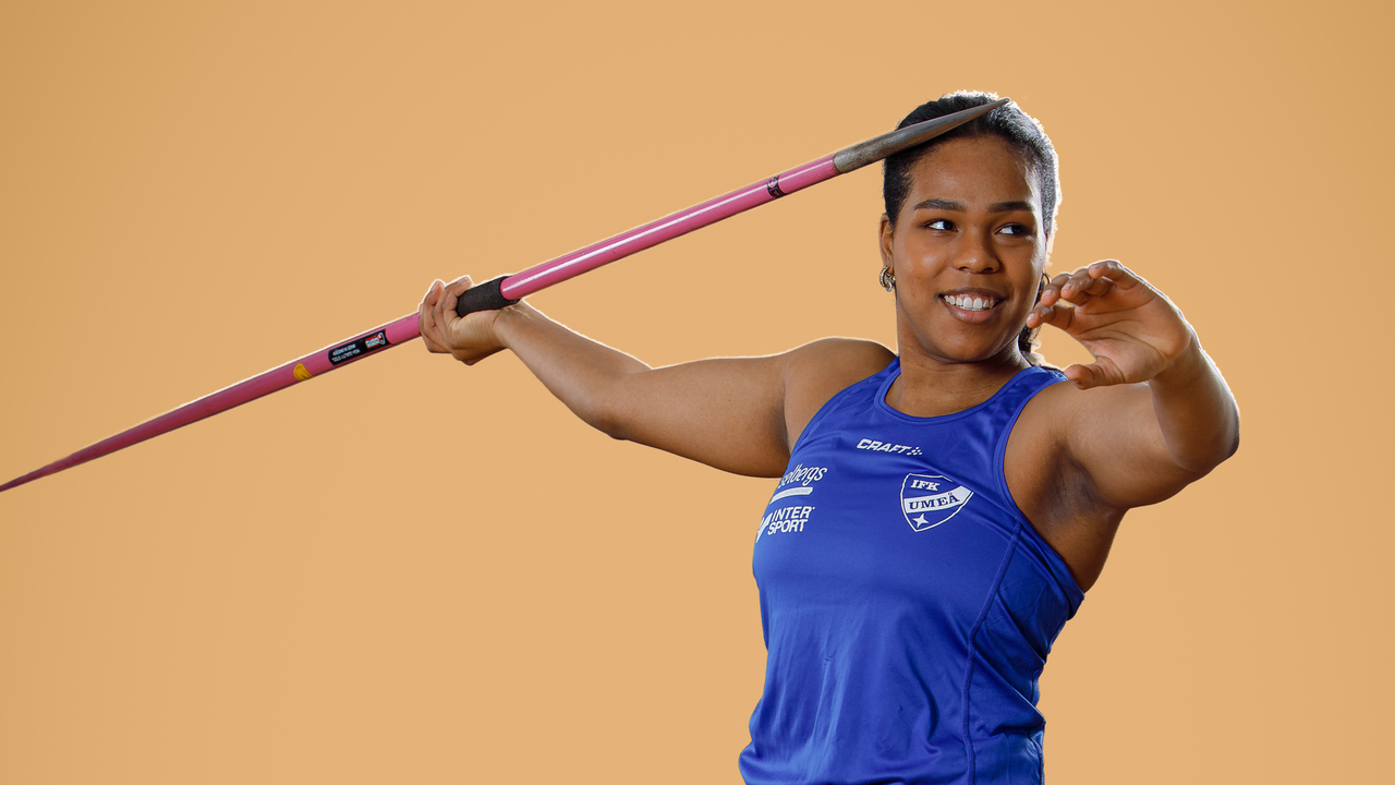 Amanda Rask kombinerar studier vid Umeå universitet med en elitidrottssatsning.