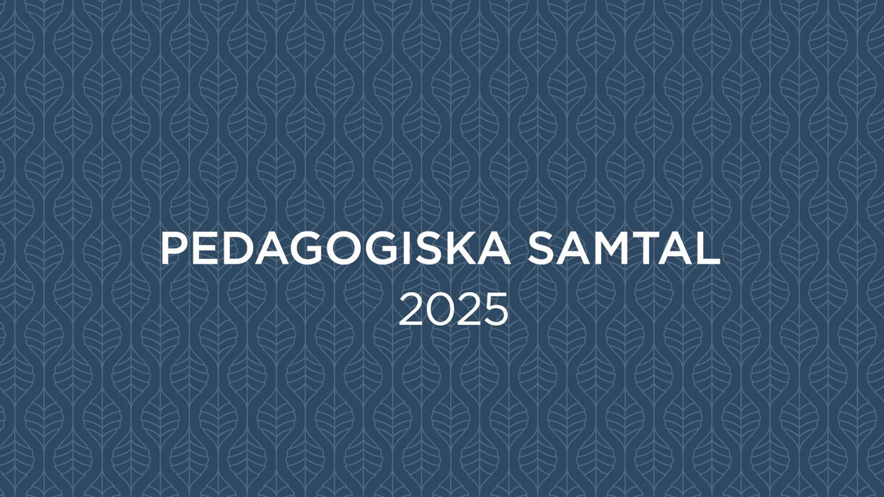 Film: Se de pedagogiska samtalen 2025