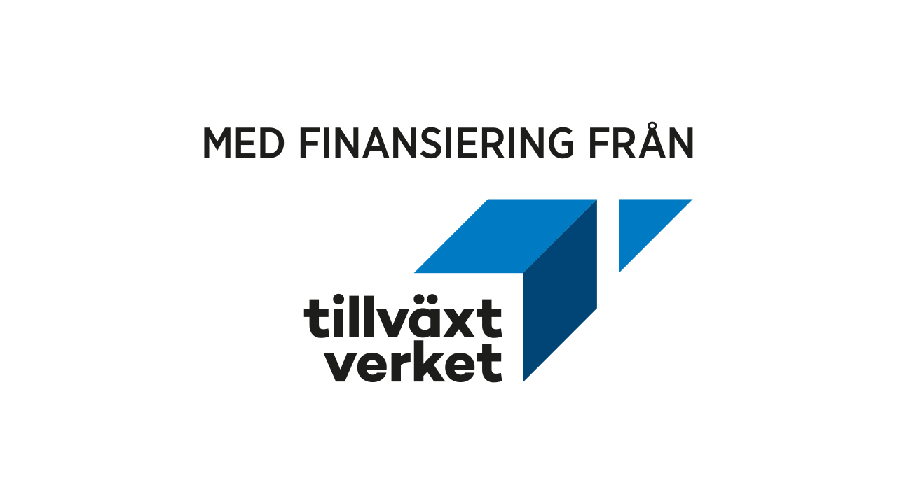 Länk till webbplats för finansiären Tillväxtverket