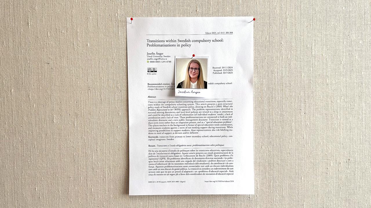 Artikel på anslagstavla