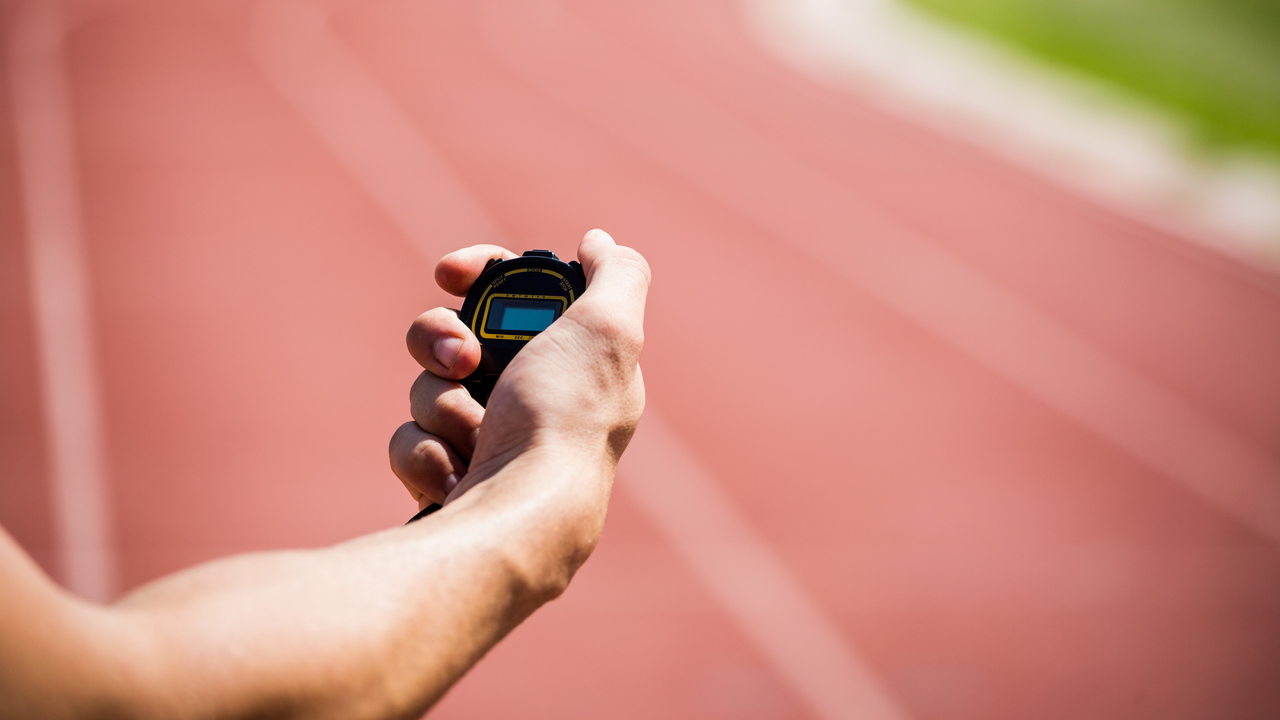 Bild på tidtagarur.