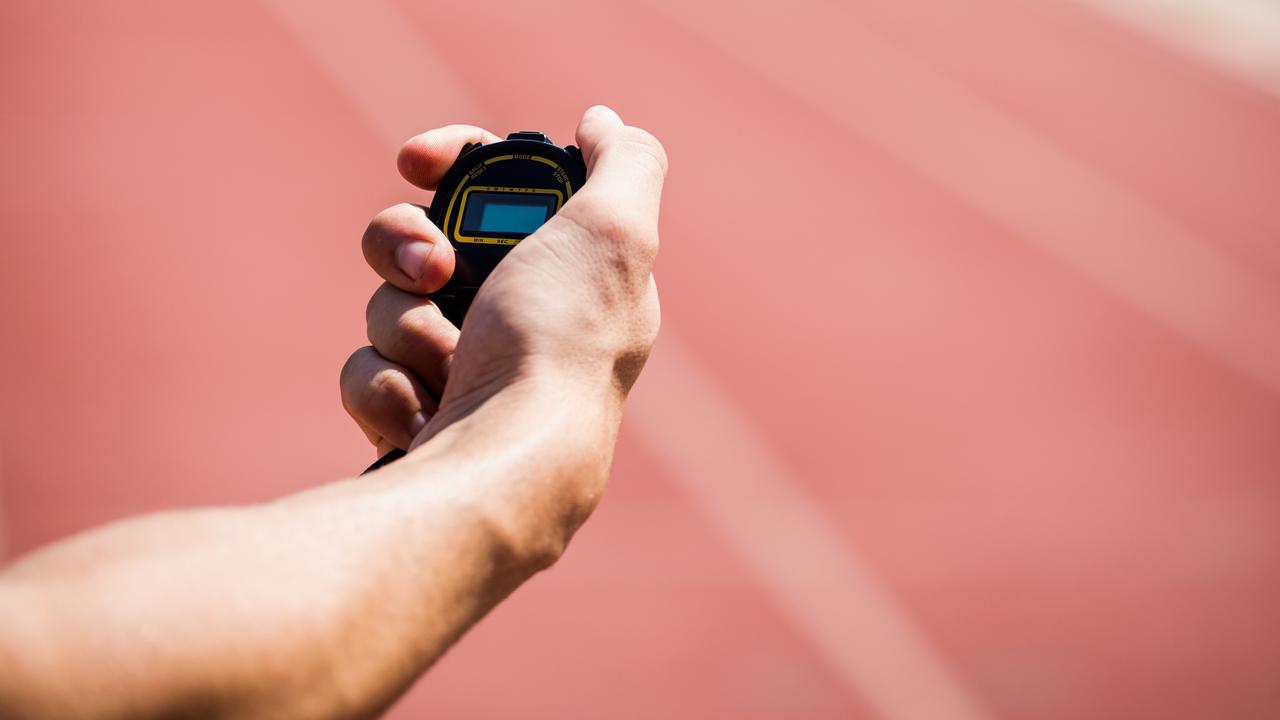 Bild på tidtagarur.