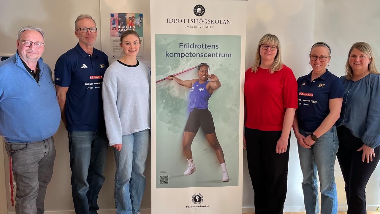 Delar av styrgruppen för Friidrottens kompetenscentrum