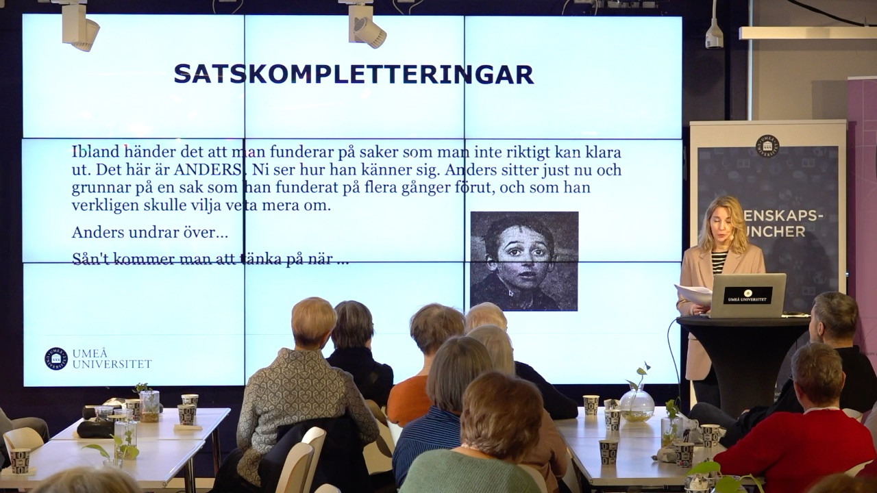 Film: Föreläsning om elevers livsfrågor från 70-talet till idag 