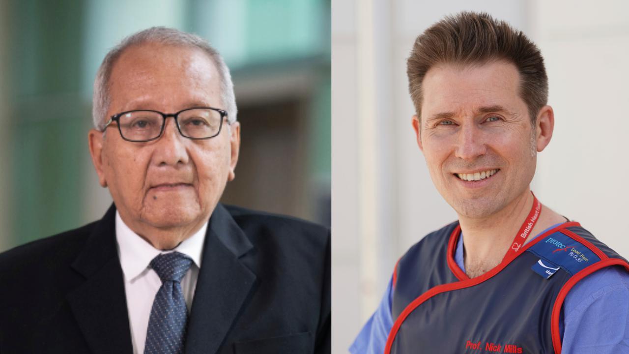 Två porträttbilder