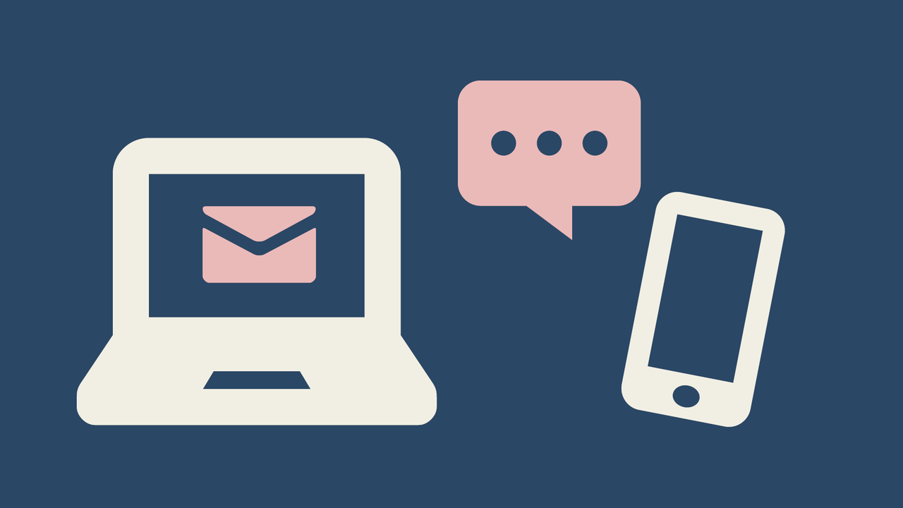 Symboler på olika kontakvägar