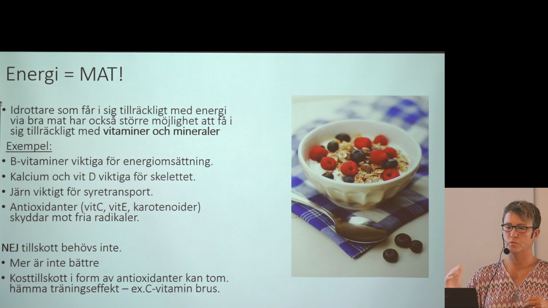 Film: Föreläsare: EwaCarin Sehlstedt 