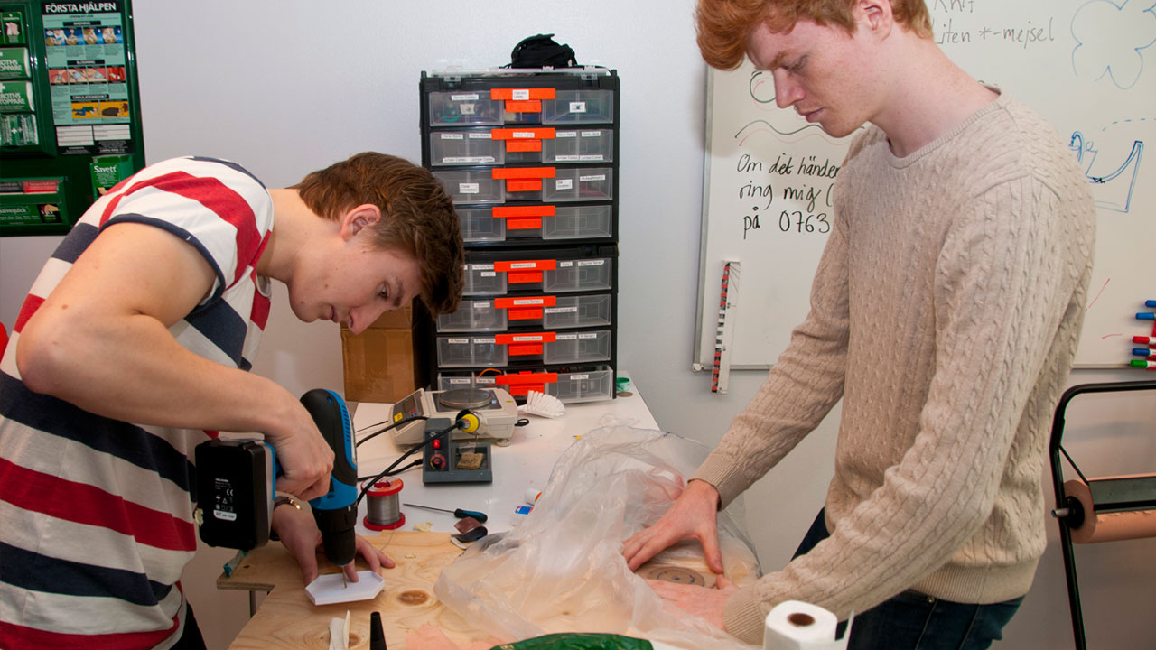 Picture from a physic lab