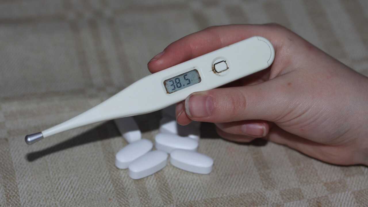 Bild på febertermometer