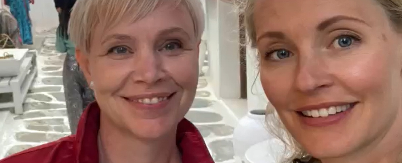 Susanne Tafvelin och Hanna Irehill