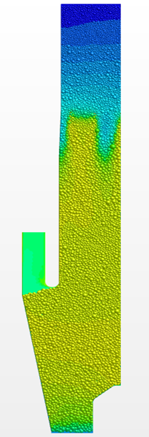 CFD-DEM simulering av kalkugn
