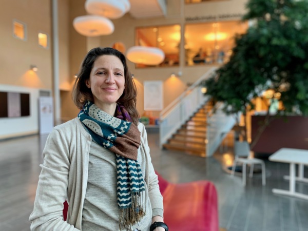 Porträtt på Carolina Hawranek, doktorand och foskningskoordinator för DIRECT-studien, Institutionen för Strålningsvetenskaper