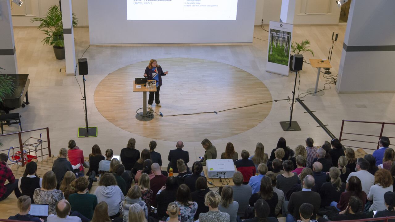 Temadag "Att motverka sexuella trakasserier i akademin"