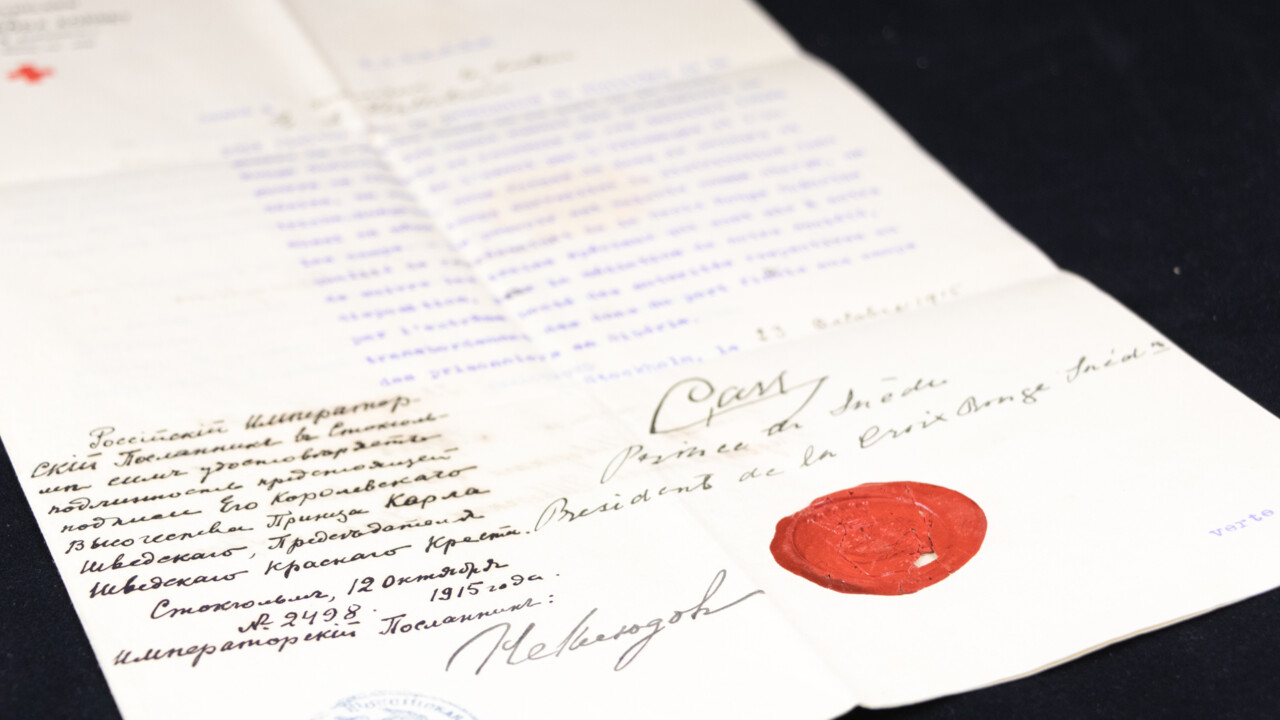 Utdrag från Gustaf Hallströms arkiv