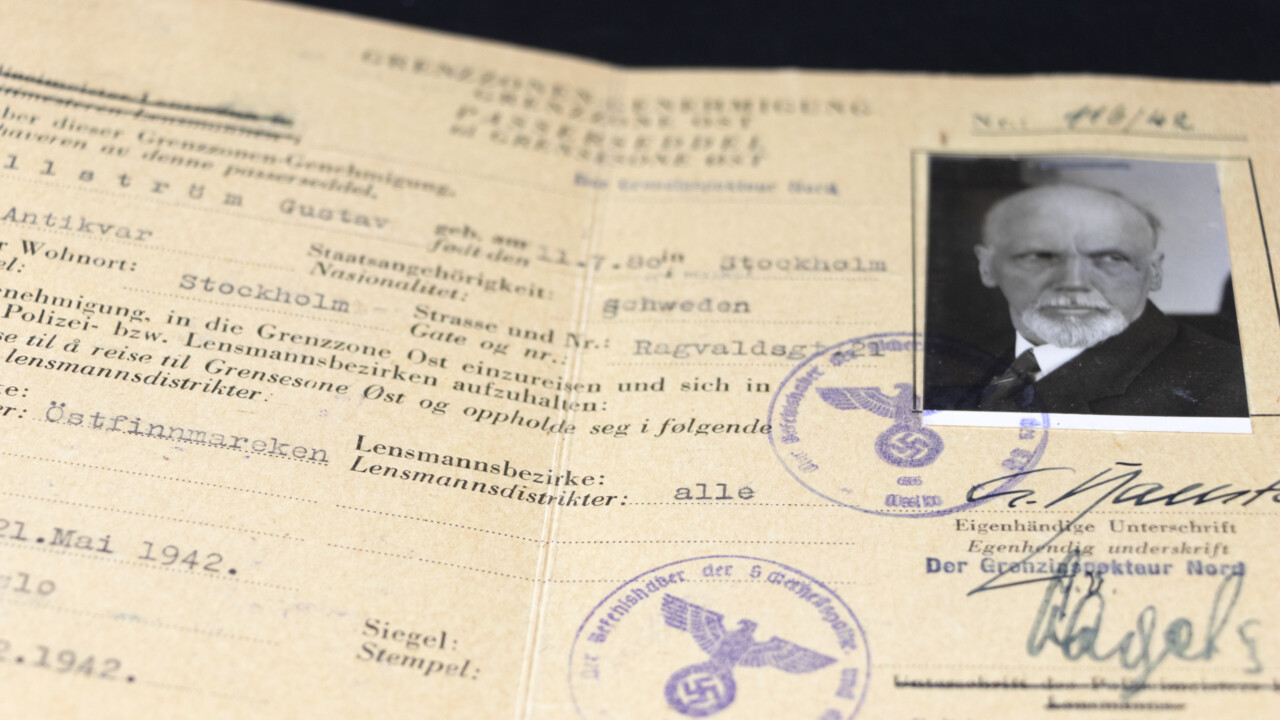 Utdrag från Gustaf Hallströms arkiv