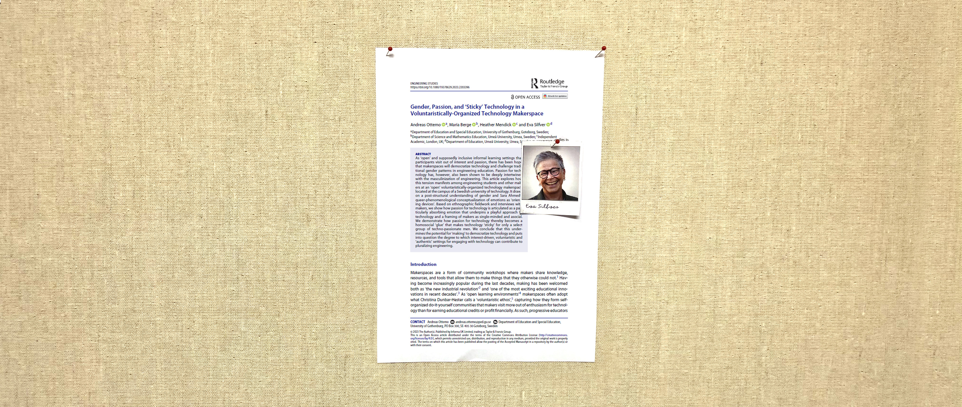 Publikation 2023: Eva Silfver