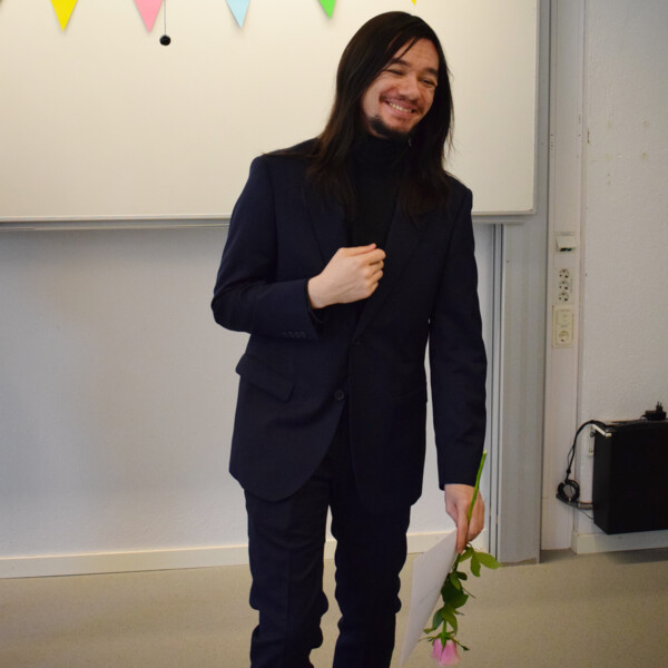 Benjamin Wahlberg, som läst hälso- och sjukvårdskuratorsprogrammet.