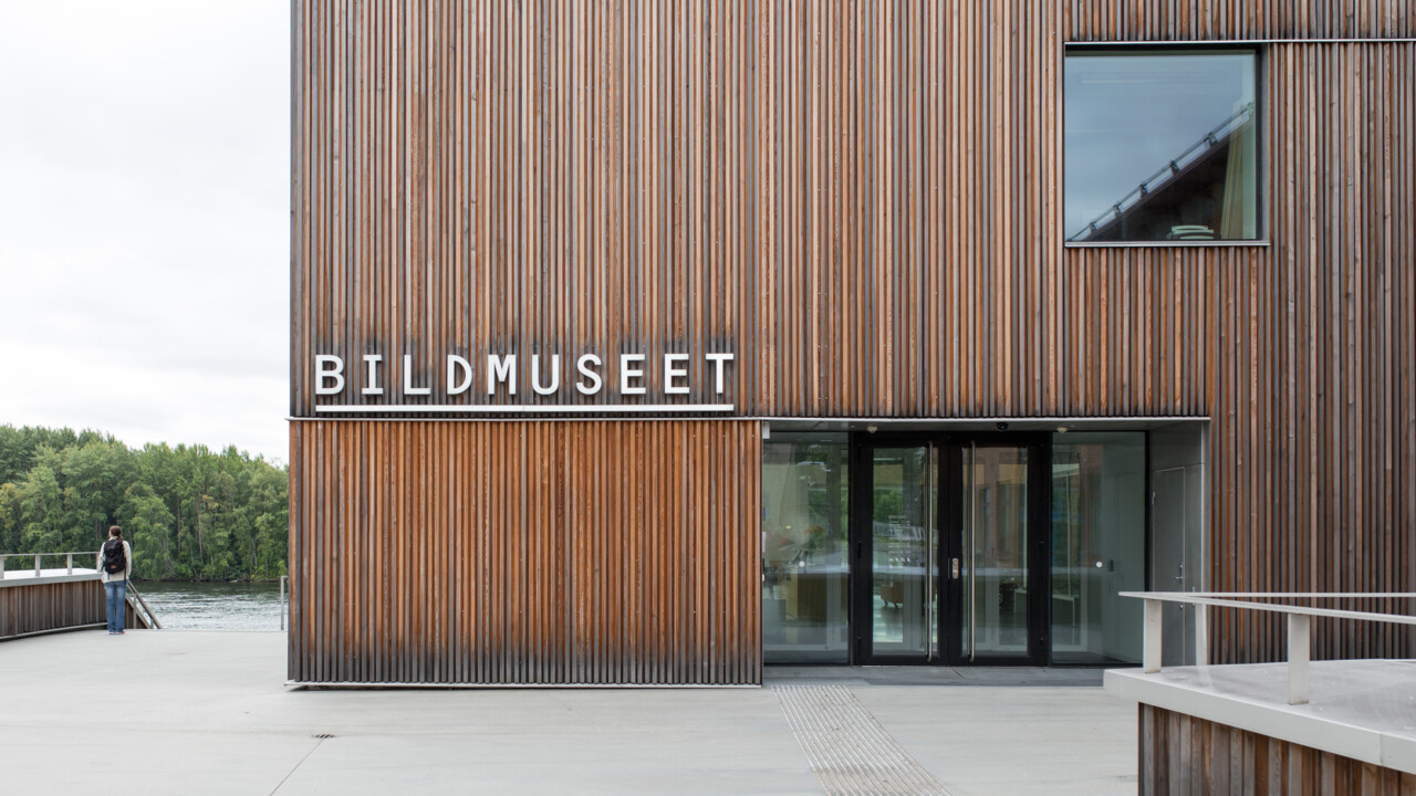Bildmuseets entré.