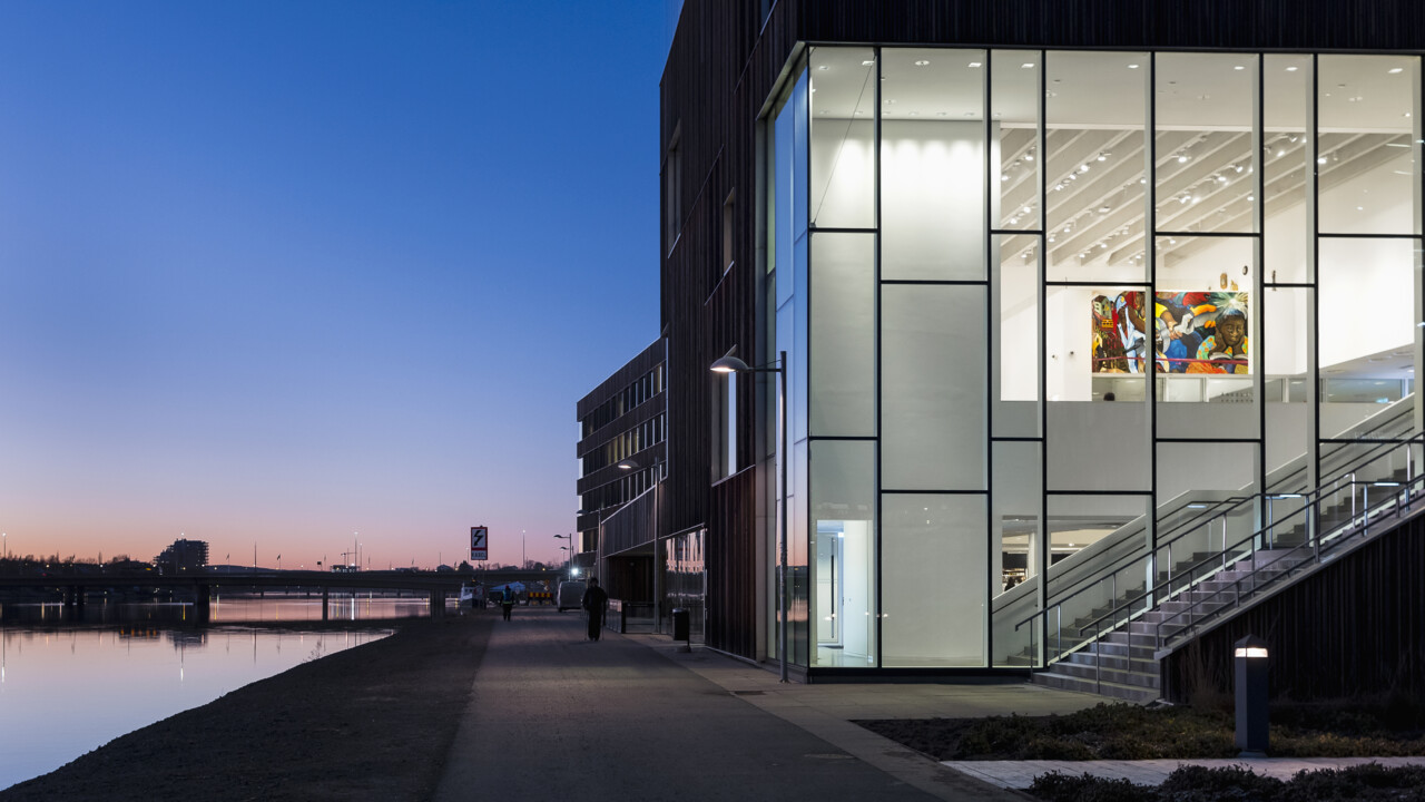 Besökare på Bildmuseet