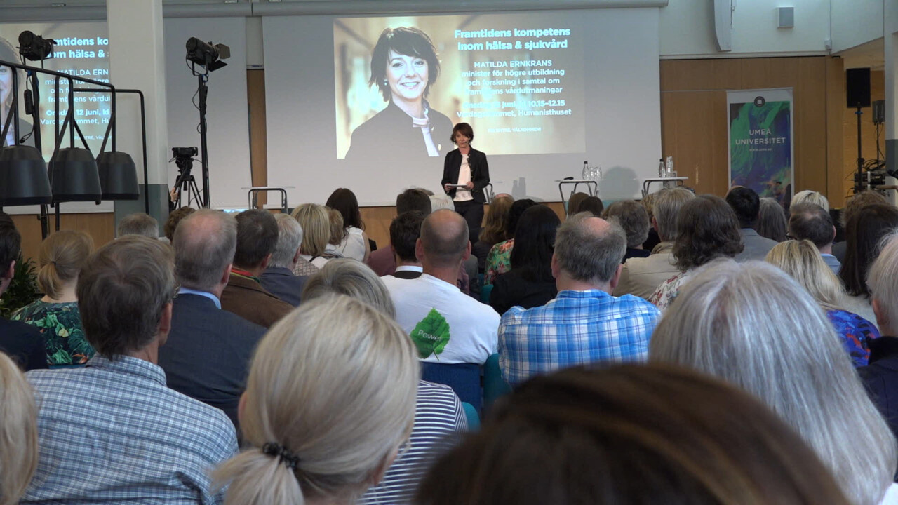 Film: Seminariet "Framtidens kompetens inom hälsa och sjukvård"