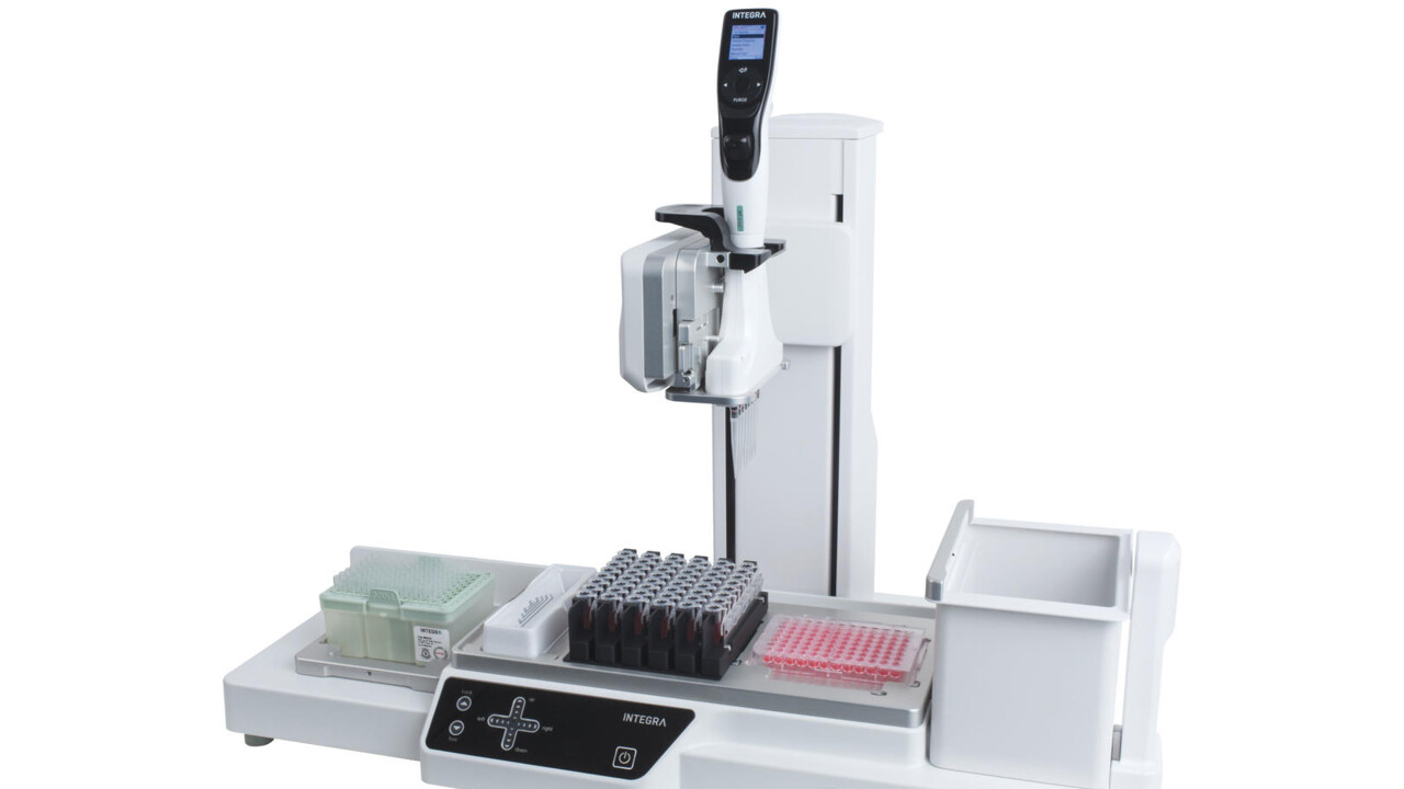 Chemical Biology Consortium Sweden Umeå, Instrument park - ASSIST PLUS, INTEGRA Biosciences